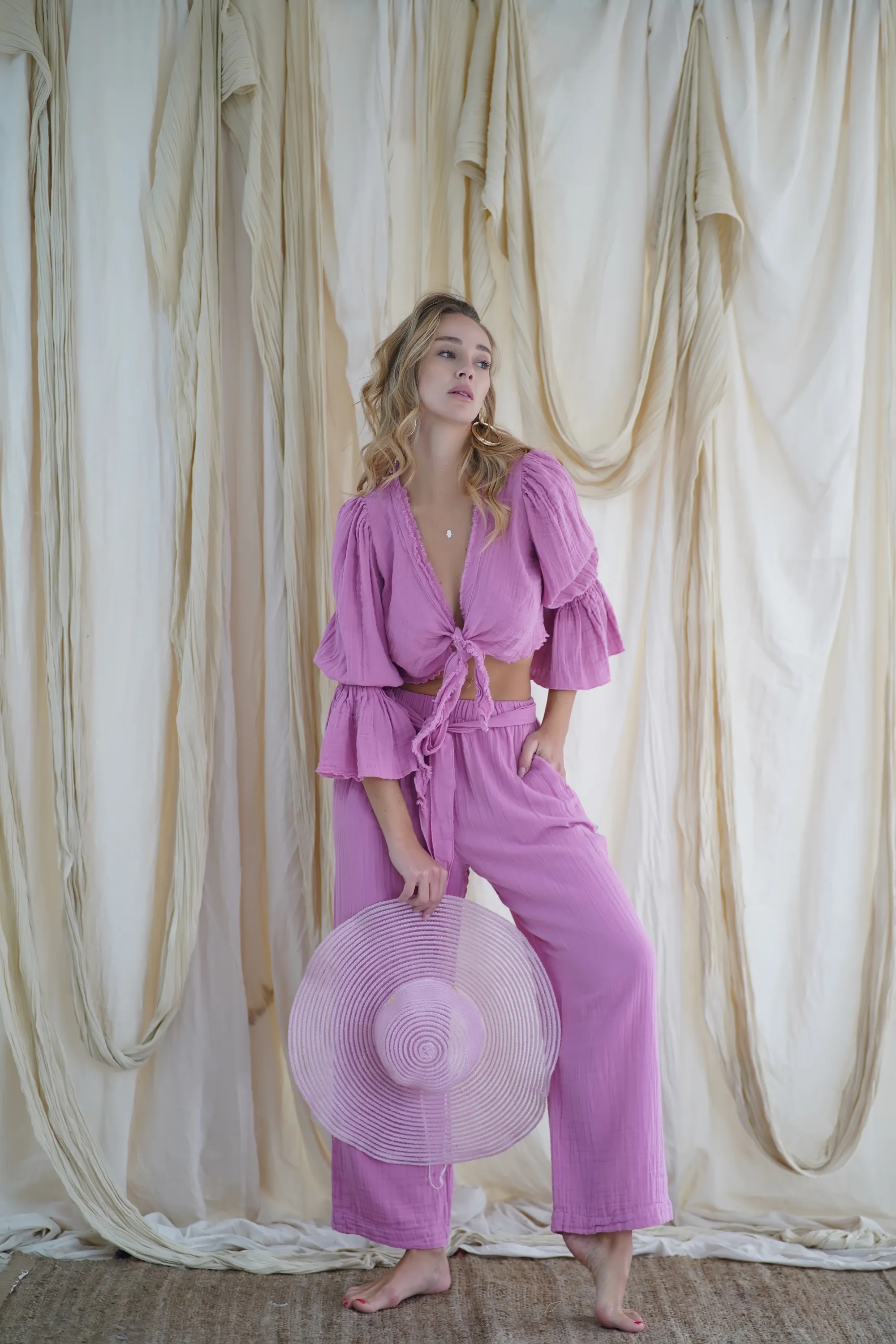 Pantolon / Pembe